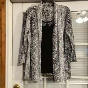 JM Collection Dressy Top. Size PL. NWOT.